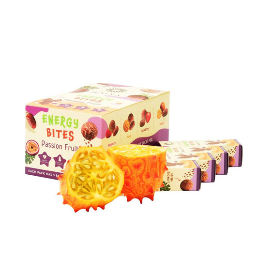 Passion Fruit Flavored Energy Bites - Nalya