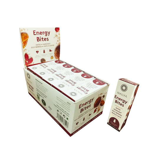 Energy Bites with Hazelnut | Goji Berries | Whole Oats - Nalya