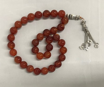 Tasbih Prayer Beads (33 Round Beads) DLX