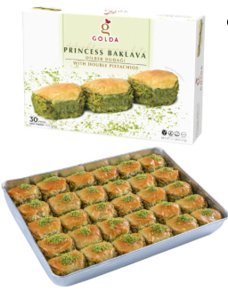 Golda Princess Baklava 3.1 lb Dilber Dudağı