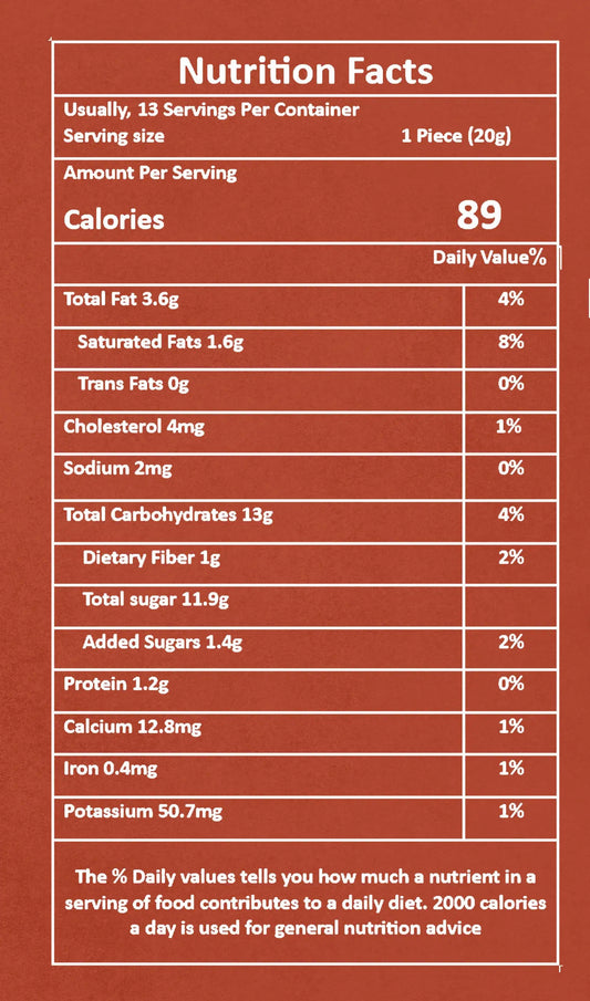 Cinnamon Date Cookies | 13 Pieces - Nalya